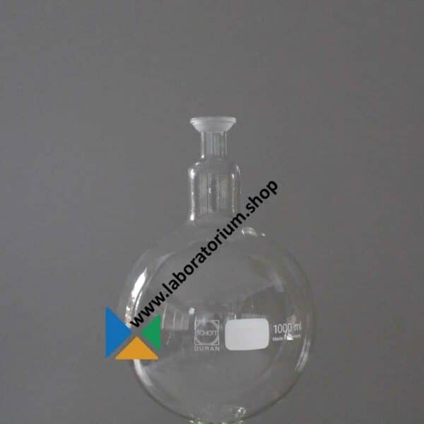 Opvangkolf 1000 mL voor rotatieverdampers, slijpstuk KS 35/20, witeg