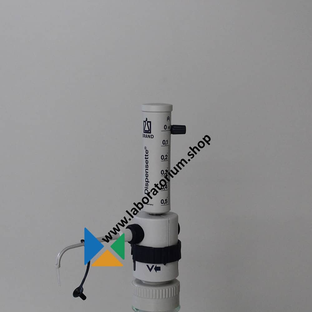 Flesdispenser 100-500 µL BRAND Dispensette, variabel volume, analoog