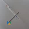 Volpipet 3 mL HIRSCHMANN, klasse AS, blauwe opdruk, met 1 maatstreep