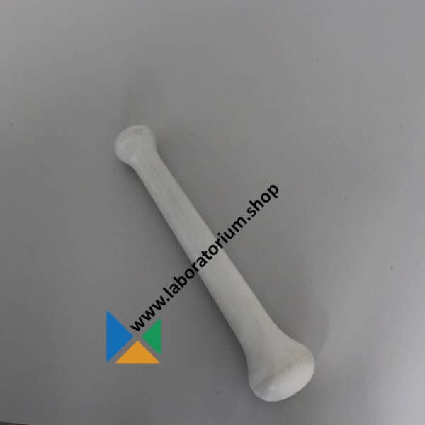 Stamper 40 mm melamine, lengte 160 mm, massief, dubbele kop
