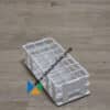 BEL-ART Reageerbuisrek voor buizen tot 30 mm, PP, 3x7 vakken