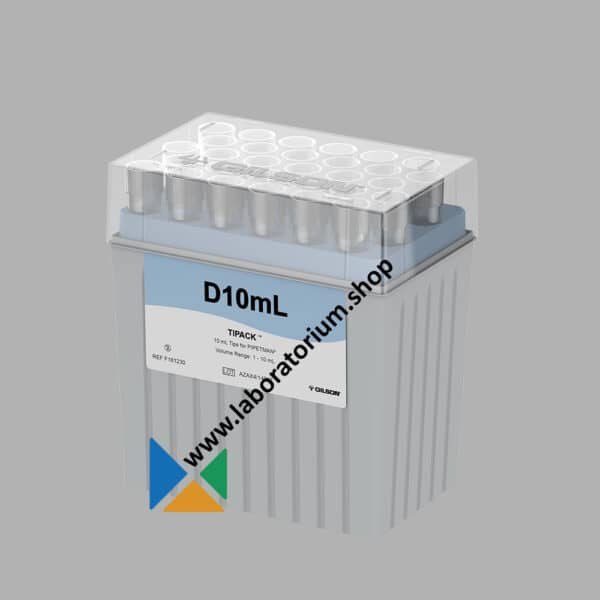 Gilson F161230 Pipetpunten 10 mL - non-sterile - D10mL Diamond Tipack Tips - in rek 30 stuks