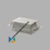 Gilson F171401 Pipetpunten 300 µL - steriel - D300ST Diamond Tipack Tips - in rek 96 stuks