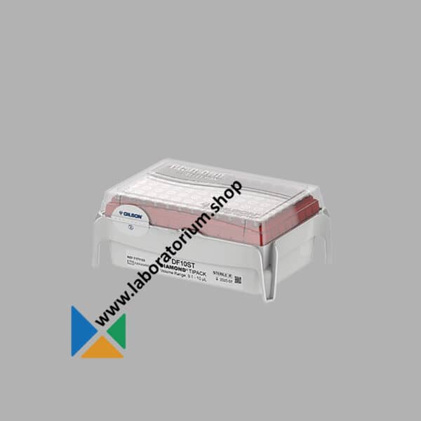 Gilson F171103 Pipetpunten 10 µL met filter - DF10ST Diamond Tipack Tips - in rek 96 stuks