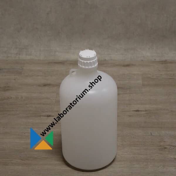 Kunststof fles 8000 mL met schroefdop PP, smalle opening